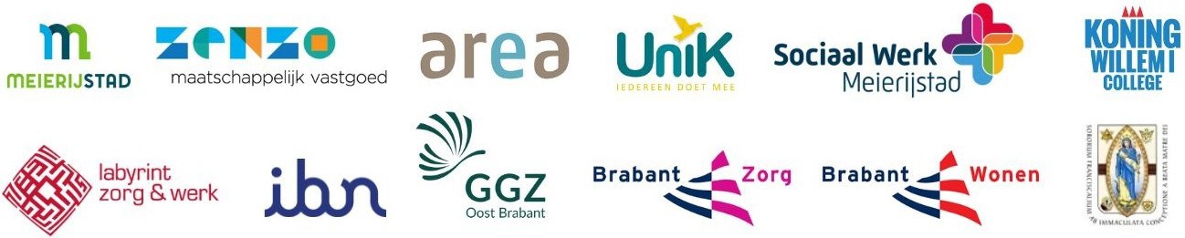Logo's alle partners LeefGoed Veghel
